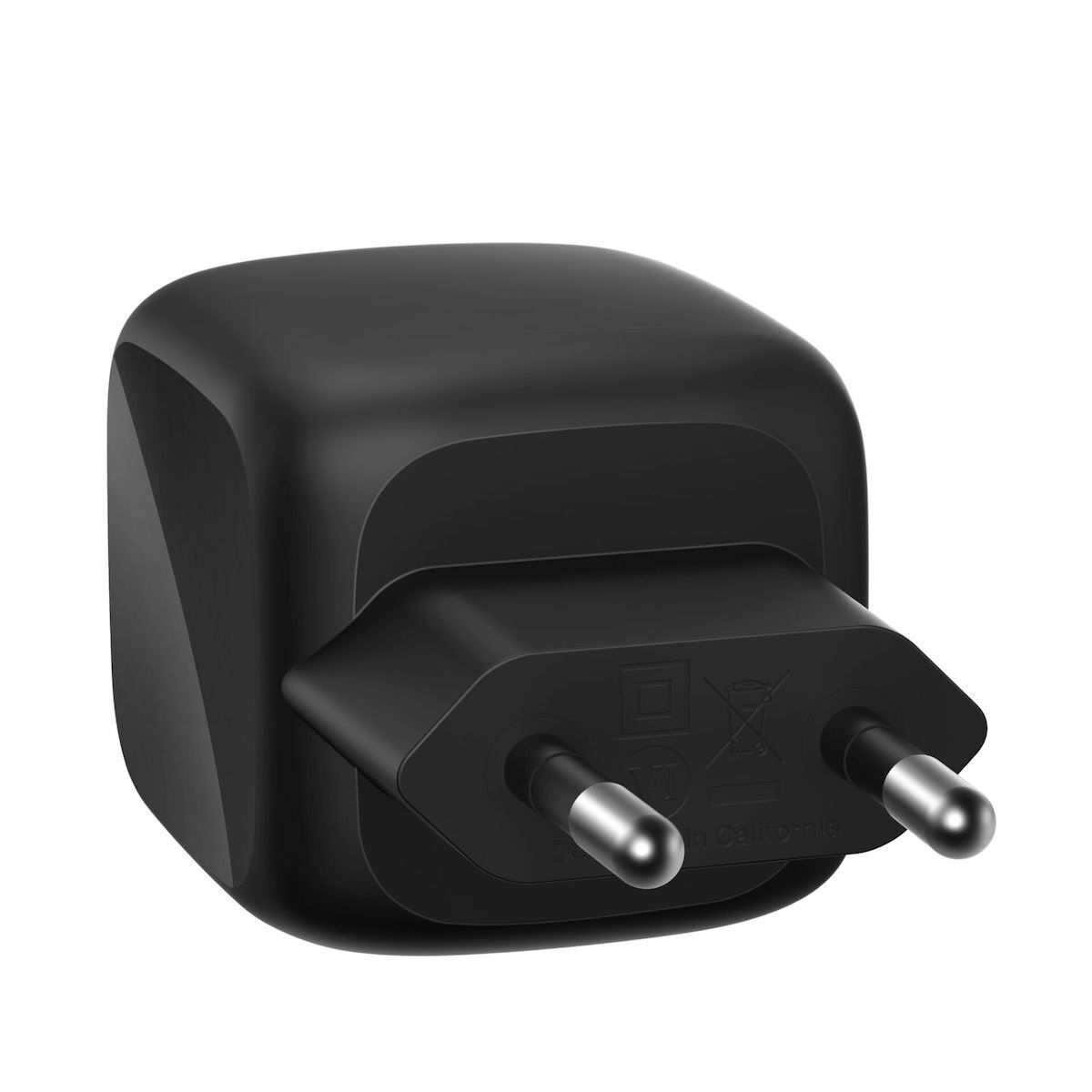 Belkin Φορτιστής Χωρίς Καλώδιο GaN με 2 Θύρες USB-C 50W Power Delivery Μαύρος (BoostCharge Pro) - Image 4