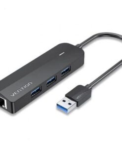 Vention USB 3.0 Hub 4 Θυρών με σύνδεση USB-A / Ethernet S9921201