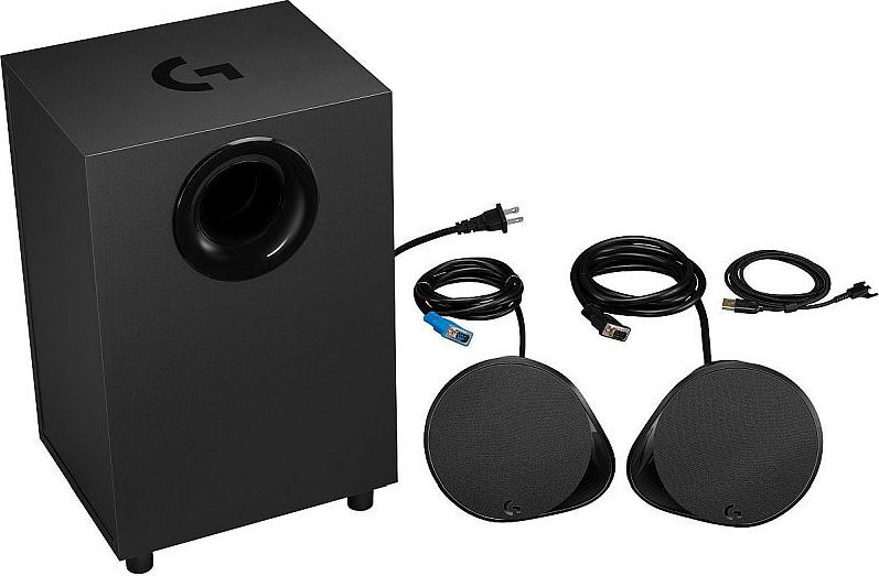 Logitech G560 Ασύρματα Ηχεία Υπολογιστή 2.1 με Bluetooth και Ισχύ 120W σε Μαύρο Χρώμα - Image 5