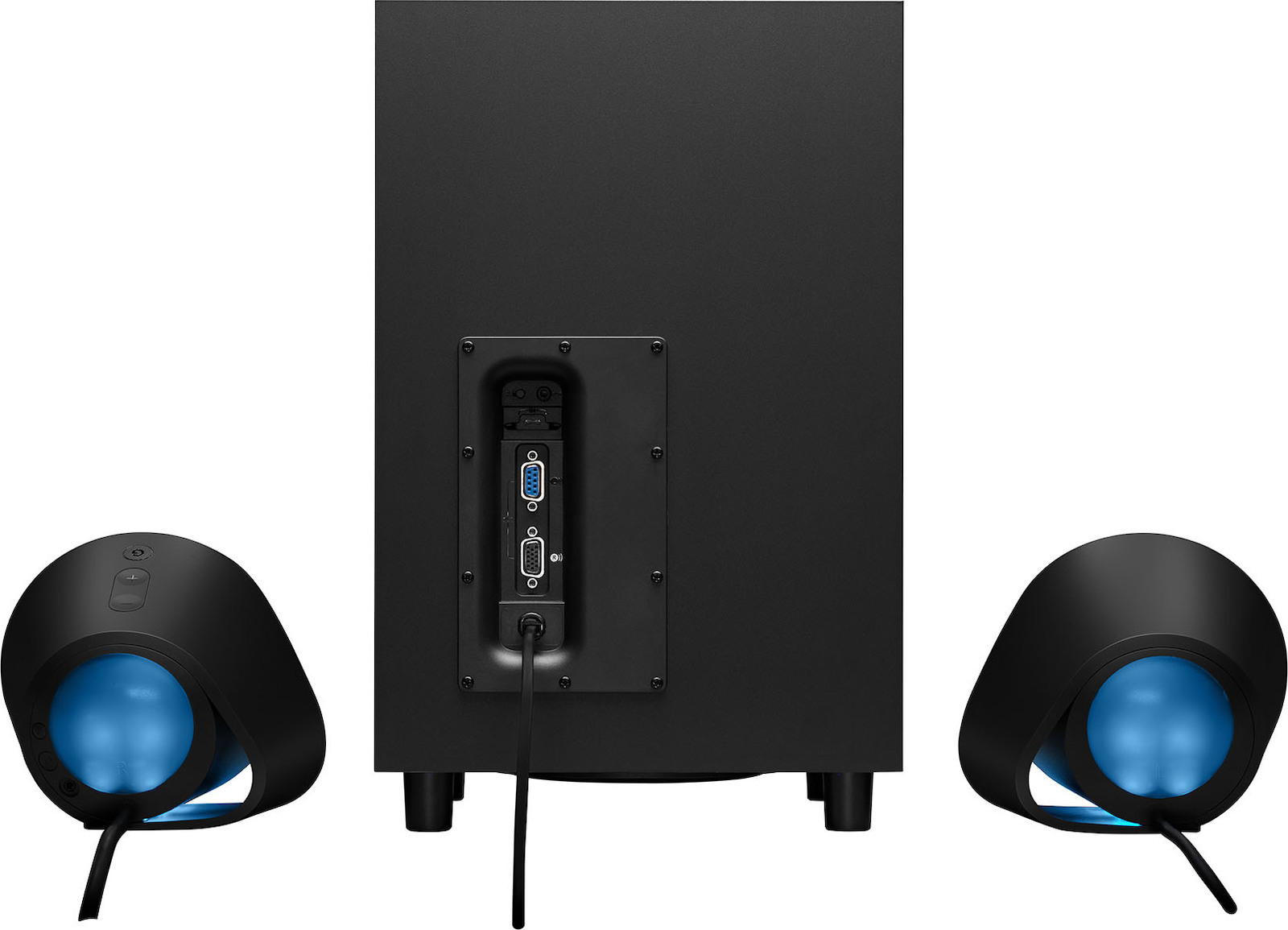 Logitech G560 Ασύρματα Ηχεία Υπολογιστή 2.1 με Bluetooth και Ισχύ 120W σε Μαύρο Χρώμα - Image 2