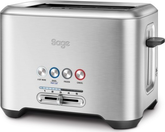 Sage A Bit More STA720BSS2EEU1 Φρυγανιέρα 2 Θέσεων 1000W Inox - Image 2