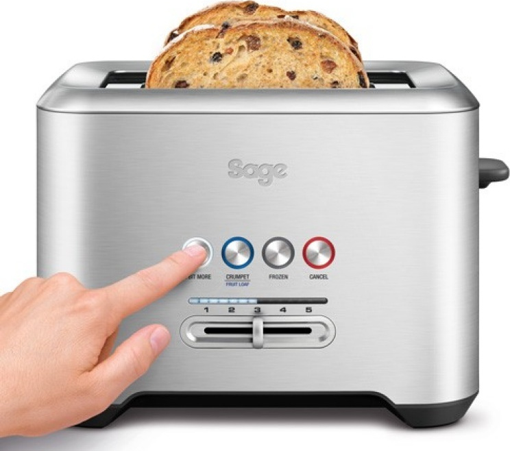 Sage A Bit More STA720BSS2EEU1 Φρυγανιέρα 2 Θέσεων 1000W Inox - Image 3
