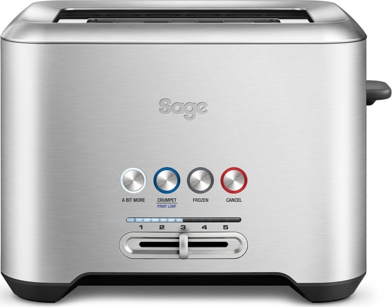 Sage A Bit More STA720BSS2EEU1 Φρυγανιέρα 2 Θέσεων 1000W Inox