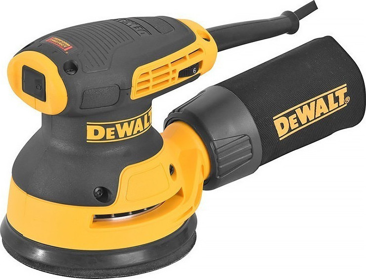 Dewalt DWE6423 Έκκεντρο Τριβείο 125mm Ρεύματος 280W με Ρύθμιση Ταχύτητας και με Σύστημα Αναρρόφησης - Image 3