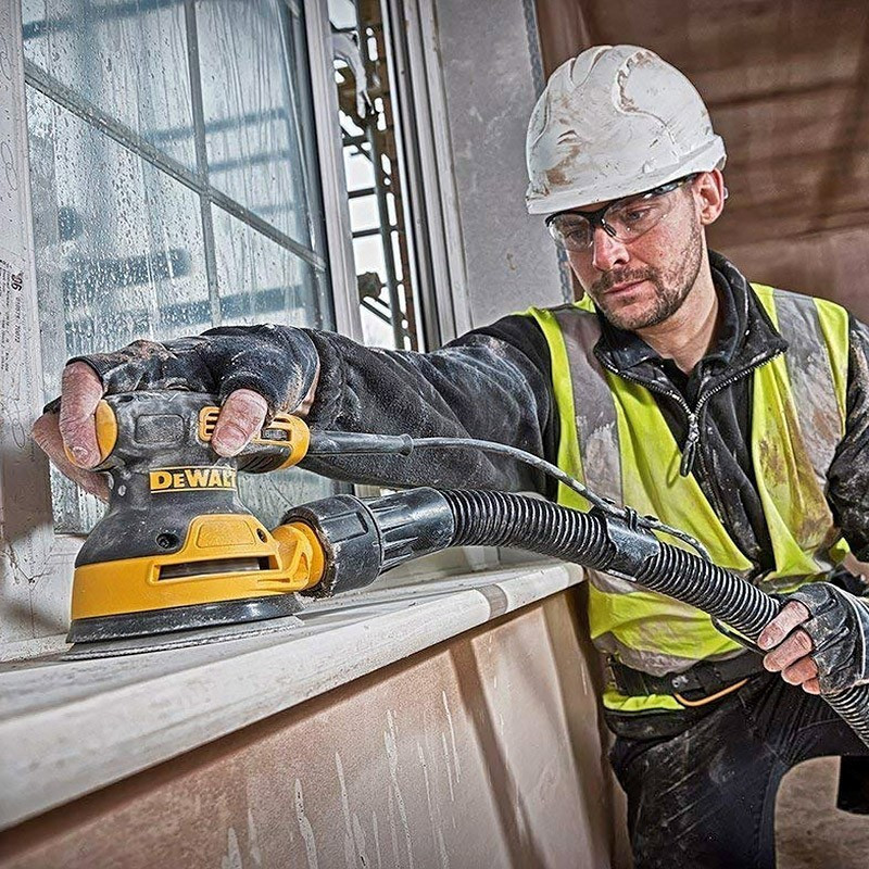 Dewalt DWE6423 Έκκεντρο Τριβείο 125mm Ρεύματος 280W με Ρύθμιση Ταχύτητας και με Σύστημα Αναρρόφησης - Image 4