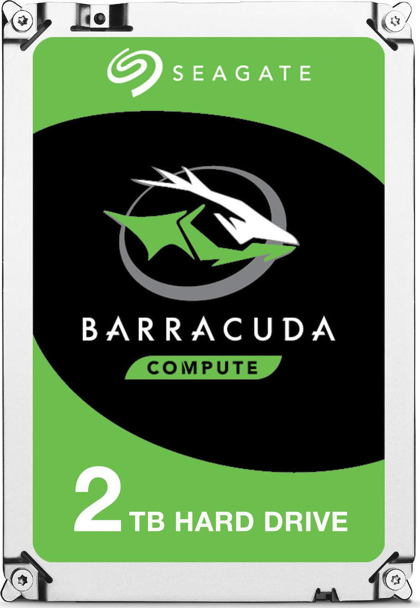 Seagate Barracuda 2TB HDD Σκληρός Δίσκος 3.5" SATA III 7200rpm με 256MB Cache για Desktop ST2000DM008