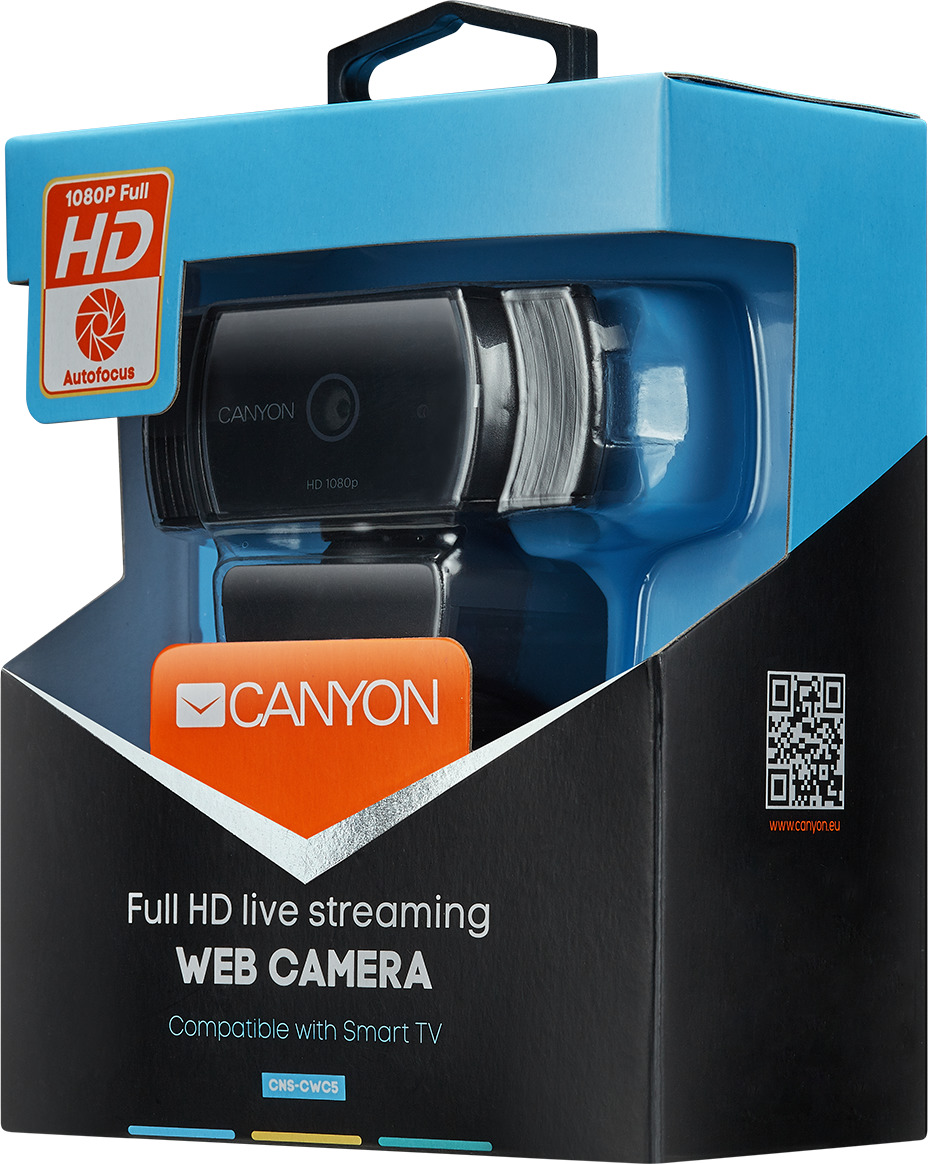 Canyon Web Camera Full HD 1080p με Autofocus CNS-CWC5 - Image 3