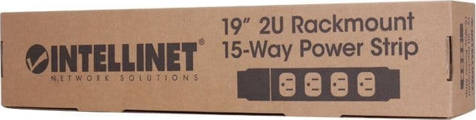Intellinet Πολύπριζο Rack 19" 2U με 15 Sockets Μαύρο - Image 2