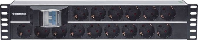 Intellinet Πολύπριζο Rack 19" 2U με 15 Sockets Μαύρο - Image 3