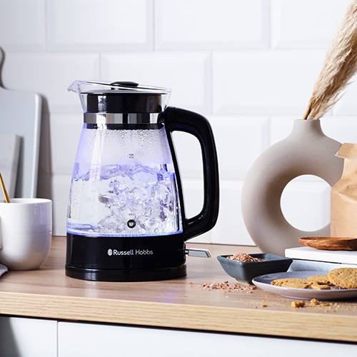 Russell Hobbs Classic Glass Βραστήρας 1.7lt 2400W Μαύρος - Image 3