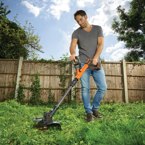 Black & Decker STC1840EPC Χορτοκοπτικό Ώμου / Χειρός Μπαταρίας 18V 2.8kg με 1 Μπαταρία 4Ah STC1840EPC - Image 5
