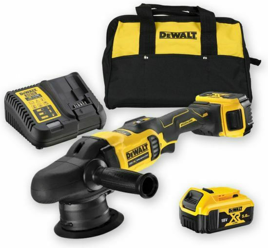 Dewalt Dual Action Αλοιφαδόρος Brushless 18V 2x5Ah με Ταχύτητα 2000-5500rpm & Ρύθμιση Στροφών - Image 5