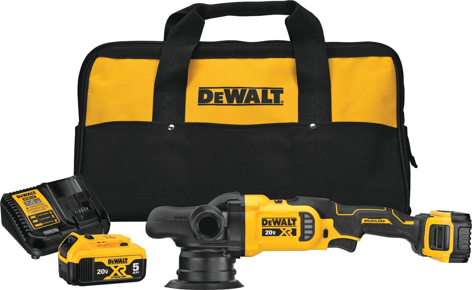 Dewalt Dual Action Αλοιφαδόρος Brushless 18V 2x5Ah με Ταχύτητα 2000-5500rpm & Ρύθμιση Στροφών - Image 4