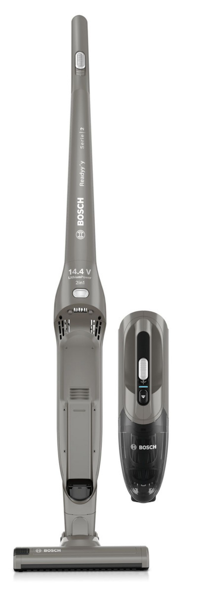 Bosch Readyy'y Serie 2 Επαναφορτιζόμενη Σκούπα 2 σε 1 Stick & Χειρός 14.4V Γκρι - Image 2