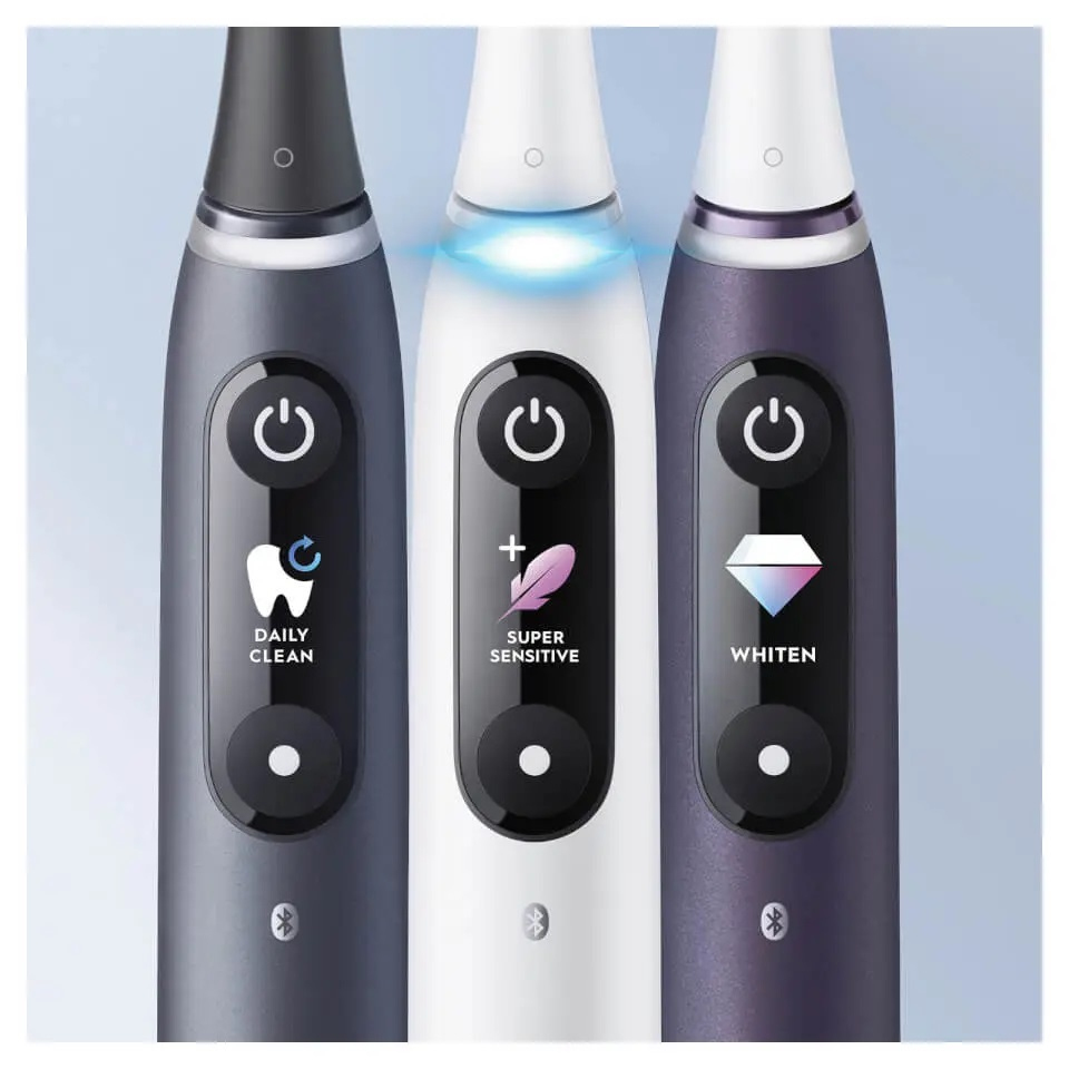 Oral-B iO Series 8N Ηλεκτρική Οδοντόβουρτσα με Χρονομετρητή, Αισθητήρα Πίεσης και Θήκη Ταξιδίου White Alabaster - Image 3