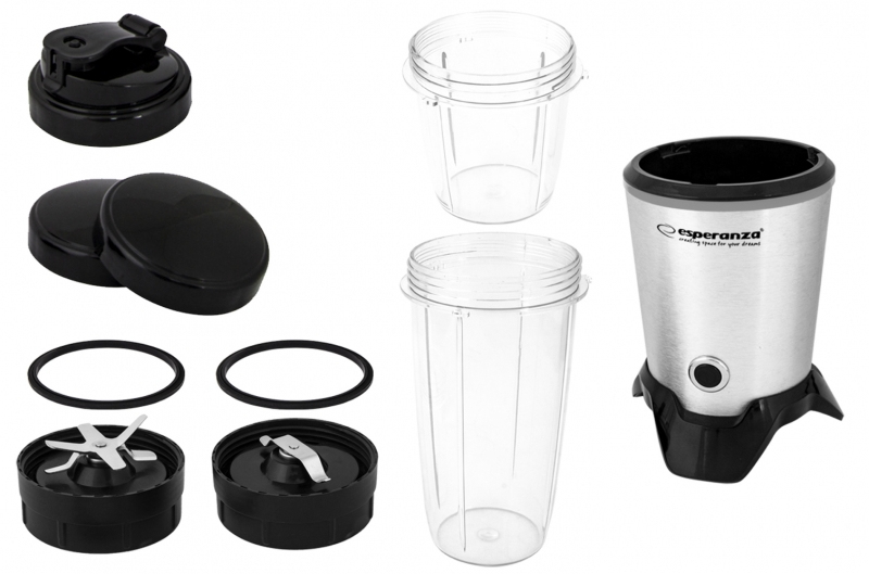 Esperanza Μπλέντερ 1lt 1000W Inox EKM028 - Image 5