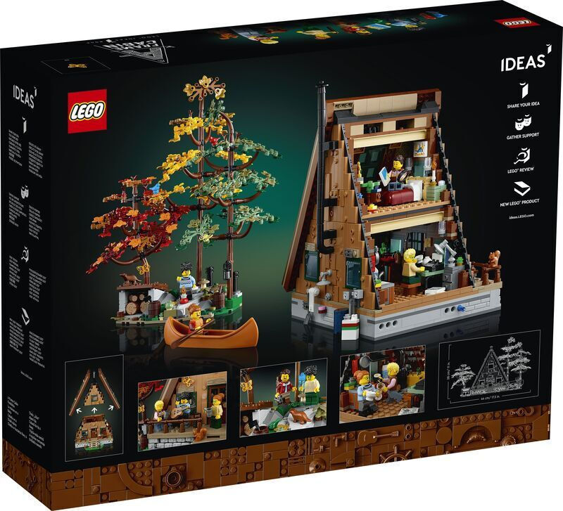 LEGO Ideas A Frame Cabin για 18+ Ετών 21338 - Image 9