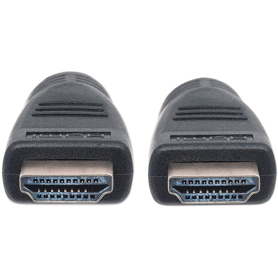 Manhattan Cable HDMI 2.0 Cable HDMI male - HDMI male 10m Μαύρο 353977 - Image 2