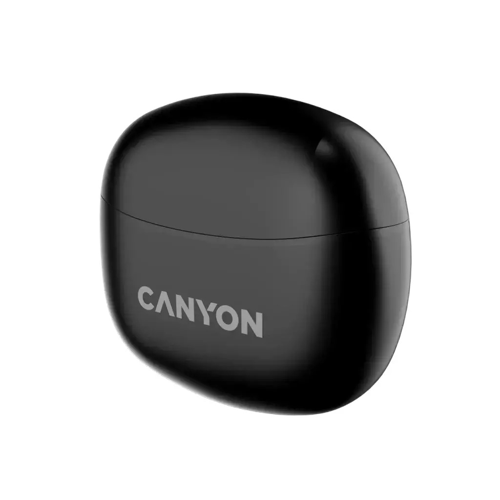 Canyon TWS-5 In-ear Bluetooth Handsfree Ακουστικά με Θήκη Φόρτισης Μαύρα - Image 2