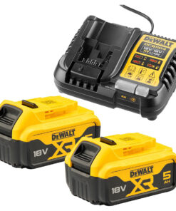 Alternative view of Dewalt Σετ 2 Μπαταριών Εργαλείου Λιθίου 18V Χωρητικότητας 5Ah με Φορτιστή DCB1104P2