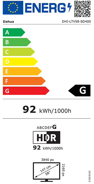 Dahua Smart Τηλεόραση 58" 4K UHD LED LTV58-SD400 (2023) - Image 2