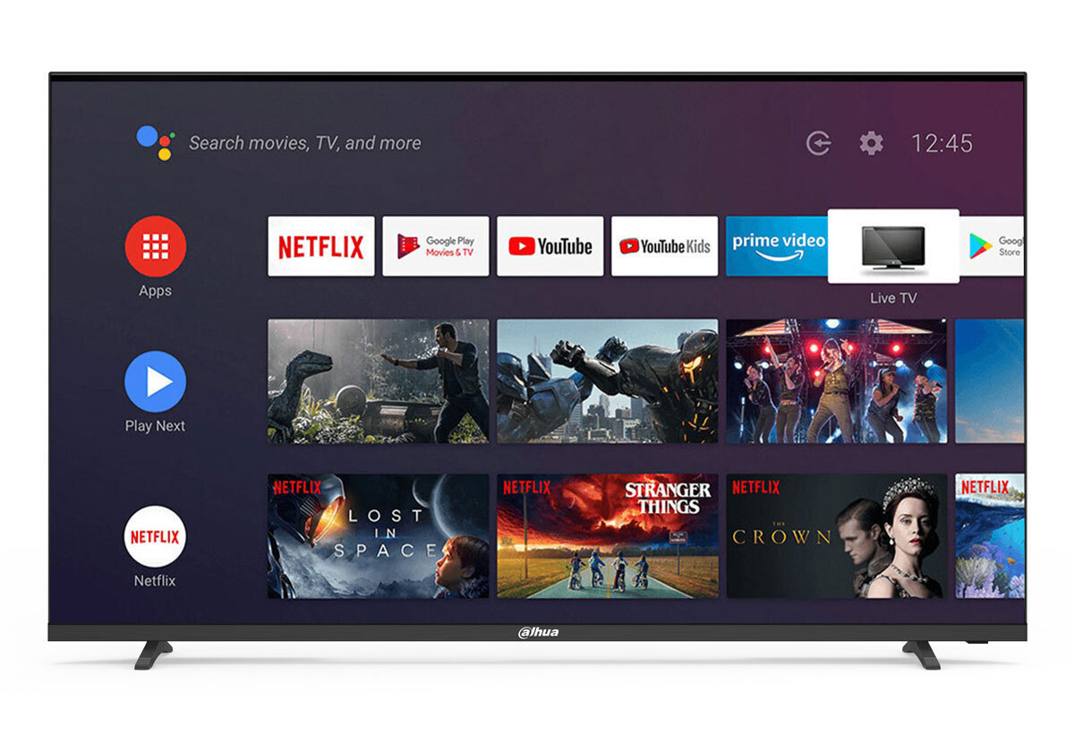 Dahua Smart Τηλεόραση 43" 4K UHD LED LTV43-SD400 (2023)