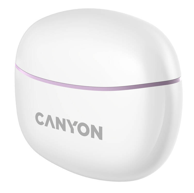 Canyon TWS-5 In-ear Bluetooth Handsfree Ακουστικά με Θήκη Φόρτισης Μωβ - Image 4