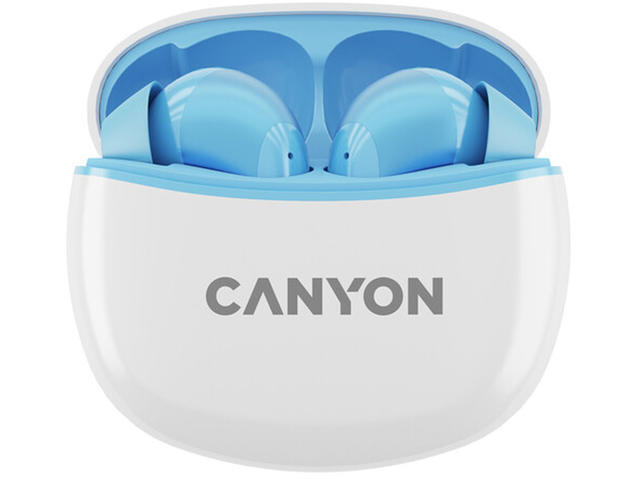 Canyon TWS-5 In-ear Bluetooth Handsfree Ακουστικά με Θήκη Φόρτισης Μπλε - Image 2