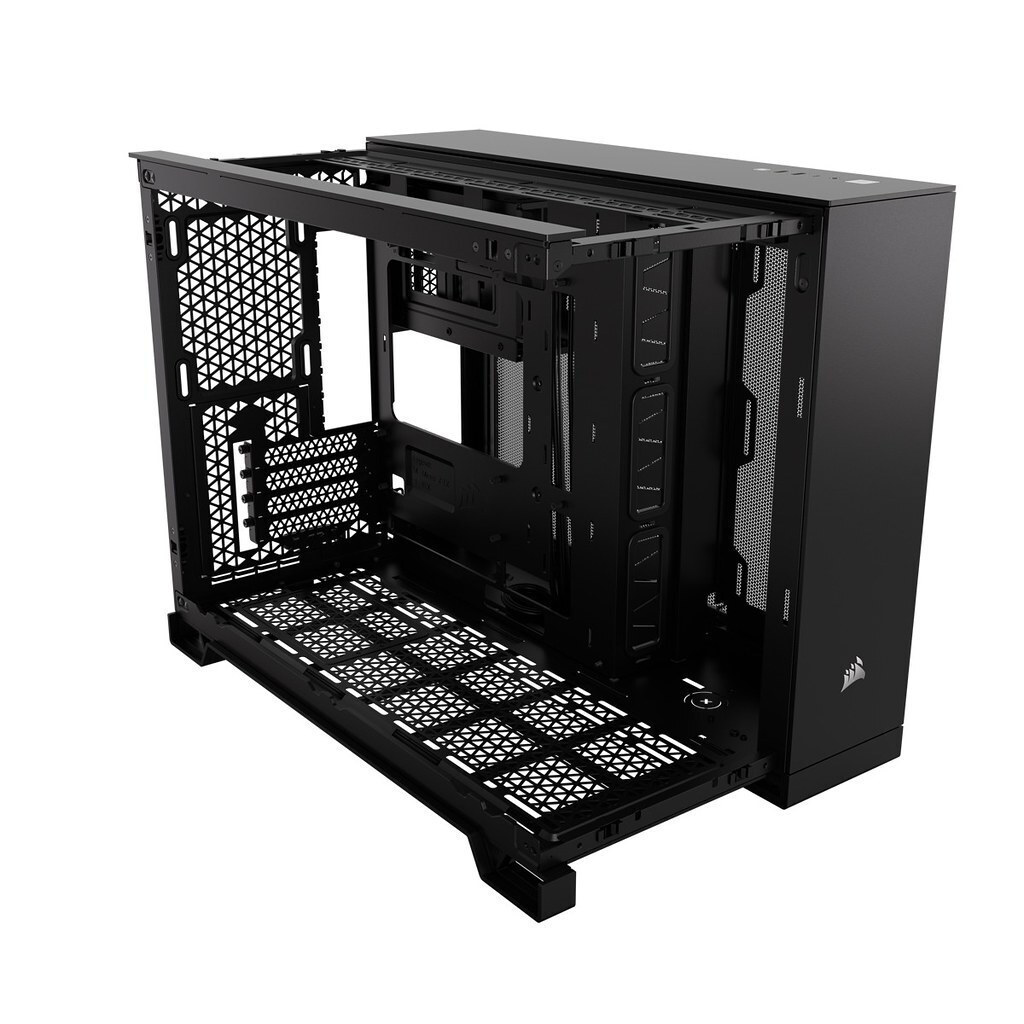Corsair 2500D Airflow Gaming Midi Tower Κουτί Υπολογιστή με Πλαϊνό Παράθυρο Μαύρο - Image 2