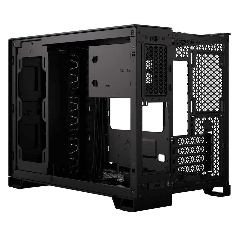 Corsair 2500D Airflow Gaming Midi Tower Κουτί Υπολογιστή με Πλαϊνό Παράθυρο Μαύρο - Image 3