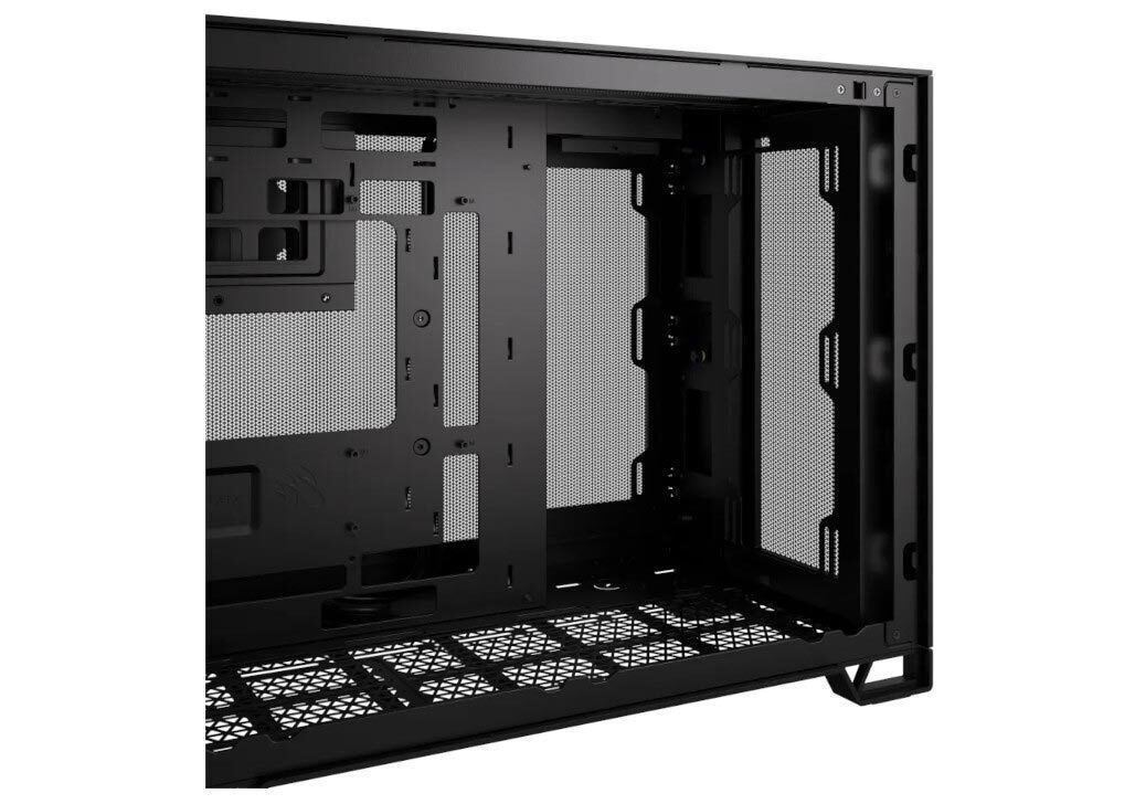 Corsair 2500D Airflow Gaming Midi Tower Κουτί Υπολογιστή με Πλαϊνό Παράθυρο Μαύρο - Image 9