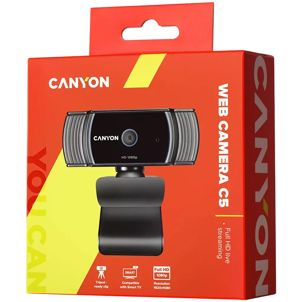 Canyon Web Camera Full HD 1080p με Autofocus CNS-CWC5 - Image 4