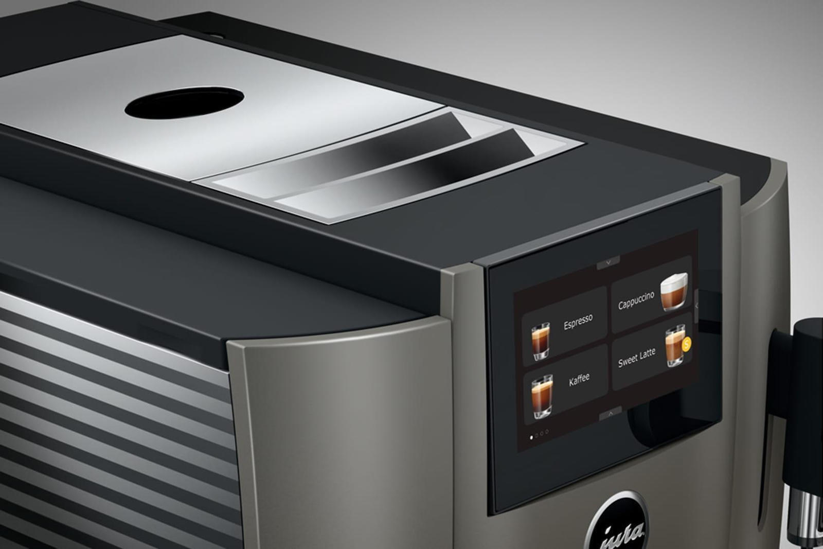 Jura S8 Αυτόματη Μηχανή Espresso 1450W Πίεσης 15bar με Μύλο Άλεσης Dark Inox - Image 9