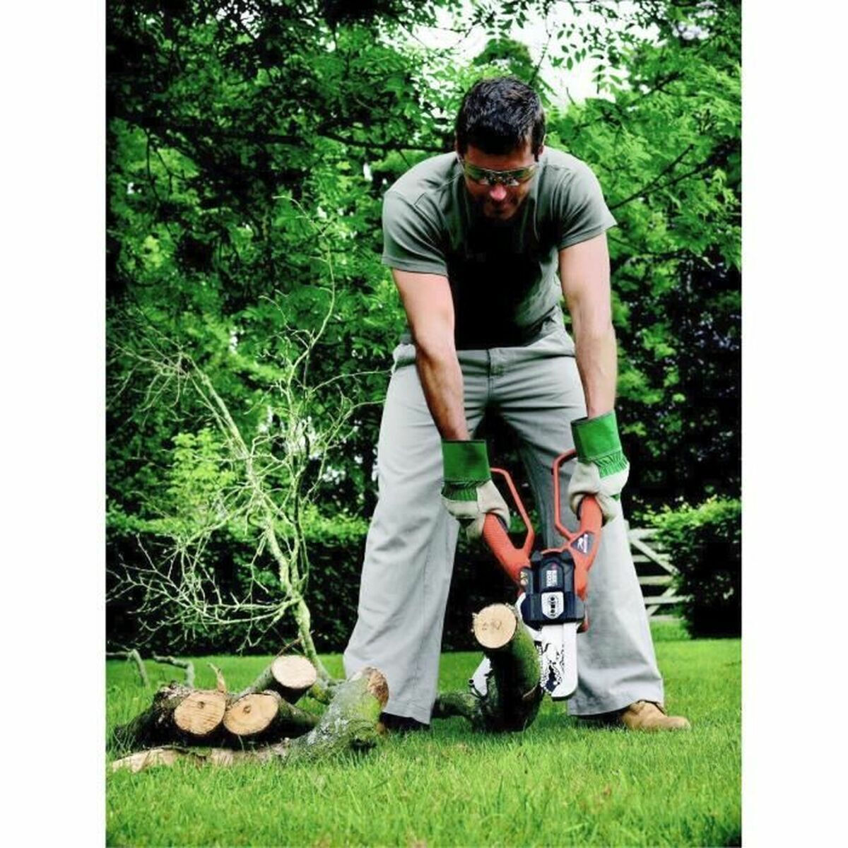 Black & Decker Ηλεκτρικό Αλυσοπρίονο 3kg με Λάμα 10cm GK1000 - Image 3