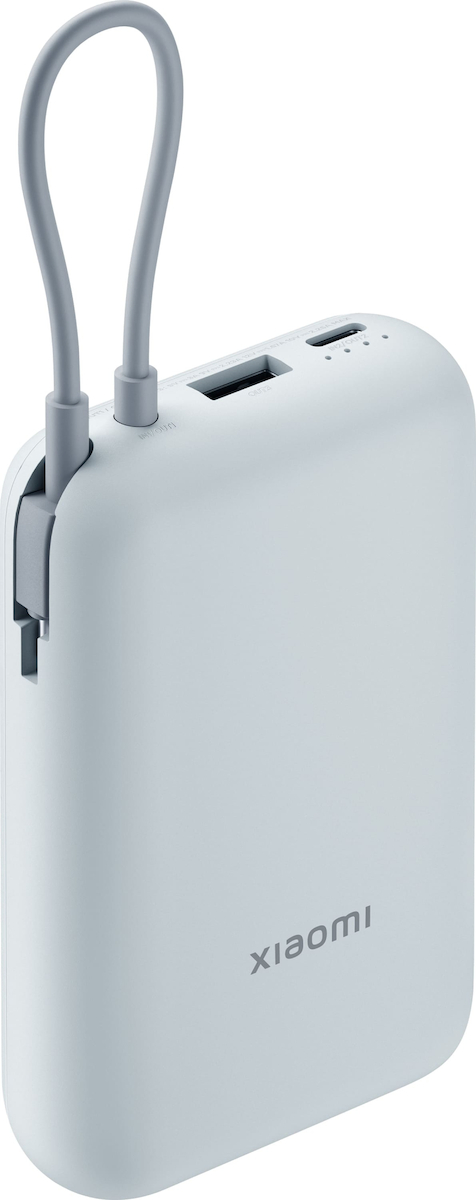 Xiaomi BHR9073GL Integrated Type-C Power Bank 10000mAh 22.5W με Θύρα USB-A και Θύρα USB-C Ice Blue - Image 2