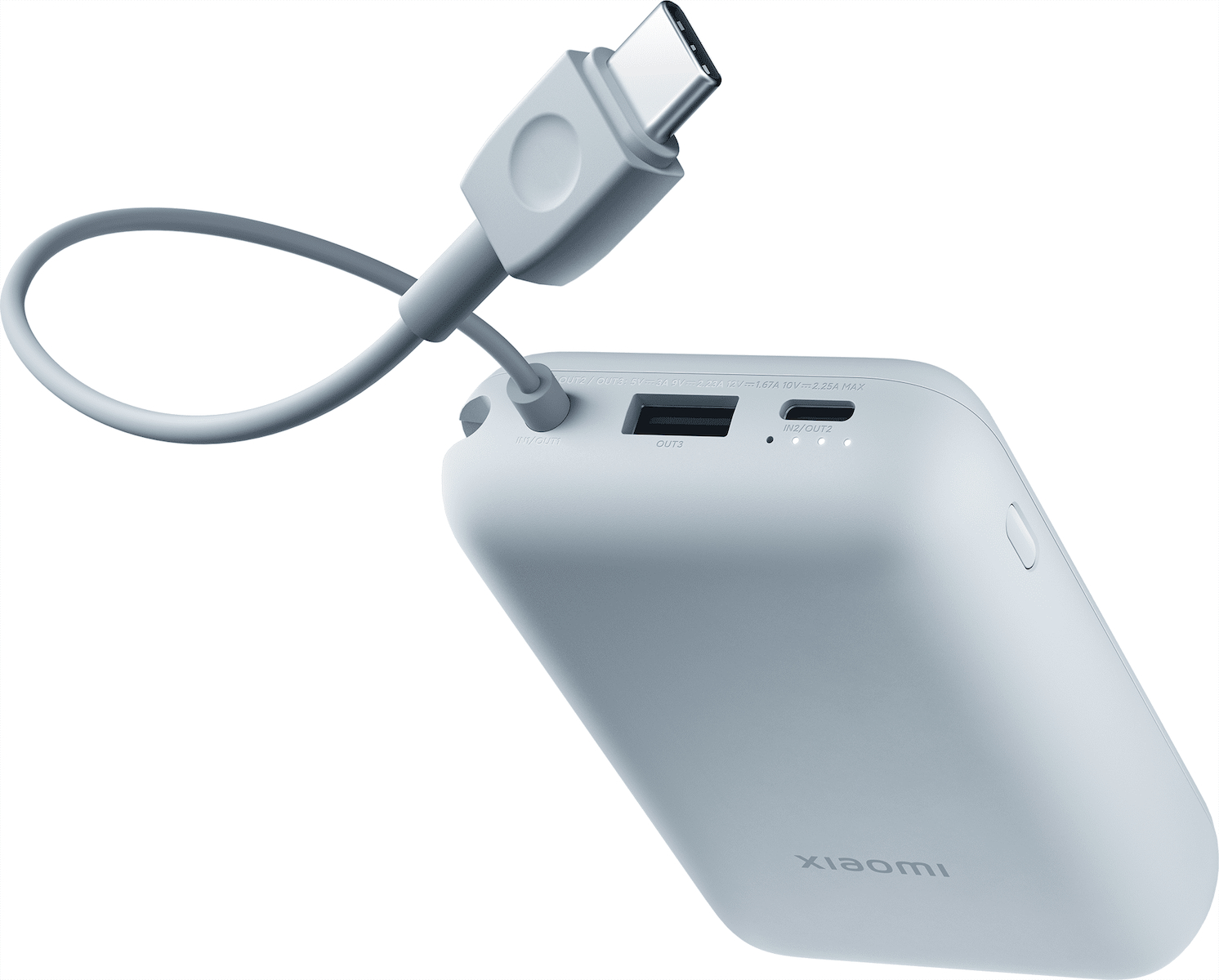Xiaomi BHR9073GL Integrated Type-C Power Bank 10000mAh 22.5W με Θύρα USB-A και Θύρα USB-C Ice Blue - Image 5