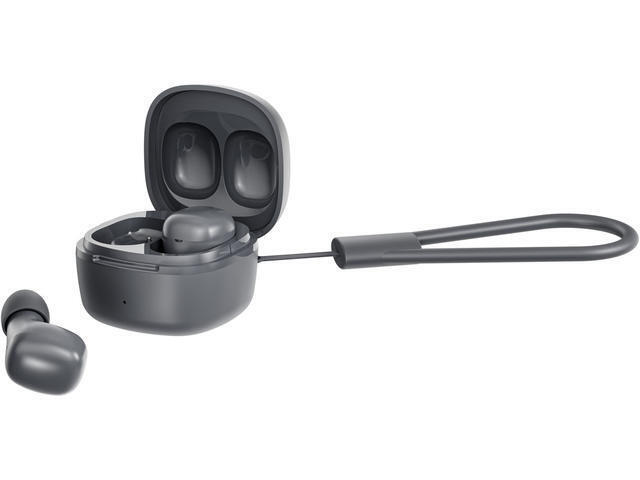 Canyon OnGo 4 Mini In-ear Bluetooth Handsfree Ακουστικά με Θήκη Φόρτισης Γκρι - Image 2
