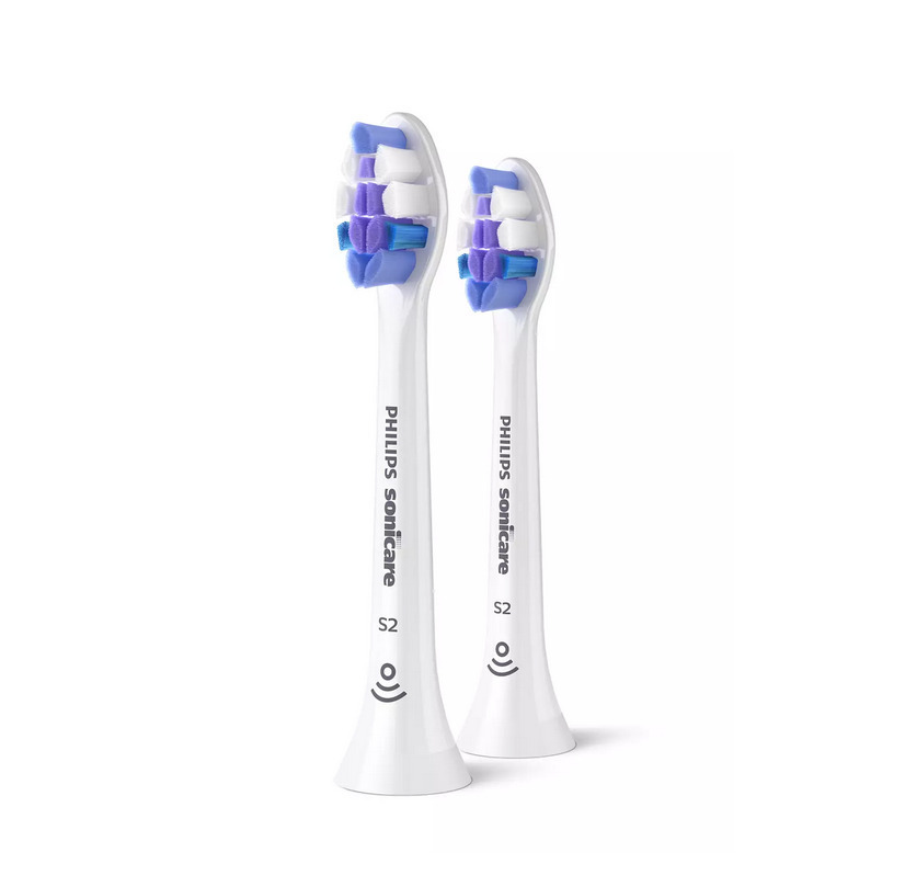 Philips Sonicare S2 Sensitive Ανταλλακτικές Κεφαλές για Ηλεκτρική Οδοντόβουρτσα HX6052/10 2τμχ - Image 3