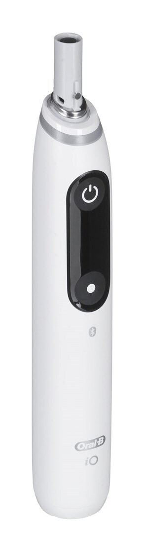 Oral-B iO Series 8N Ηλεκτρική Οδοντόβουρτσα με Χρονομετρητή, Αισθητήρα Πίεσης και Θήκη Ταξιδίου White Alabaster - Image 9