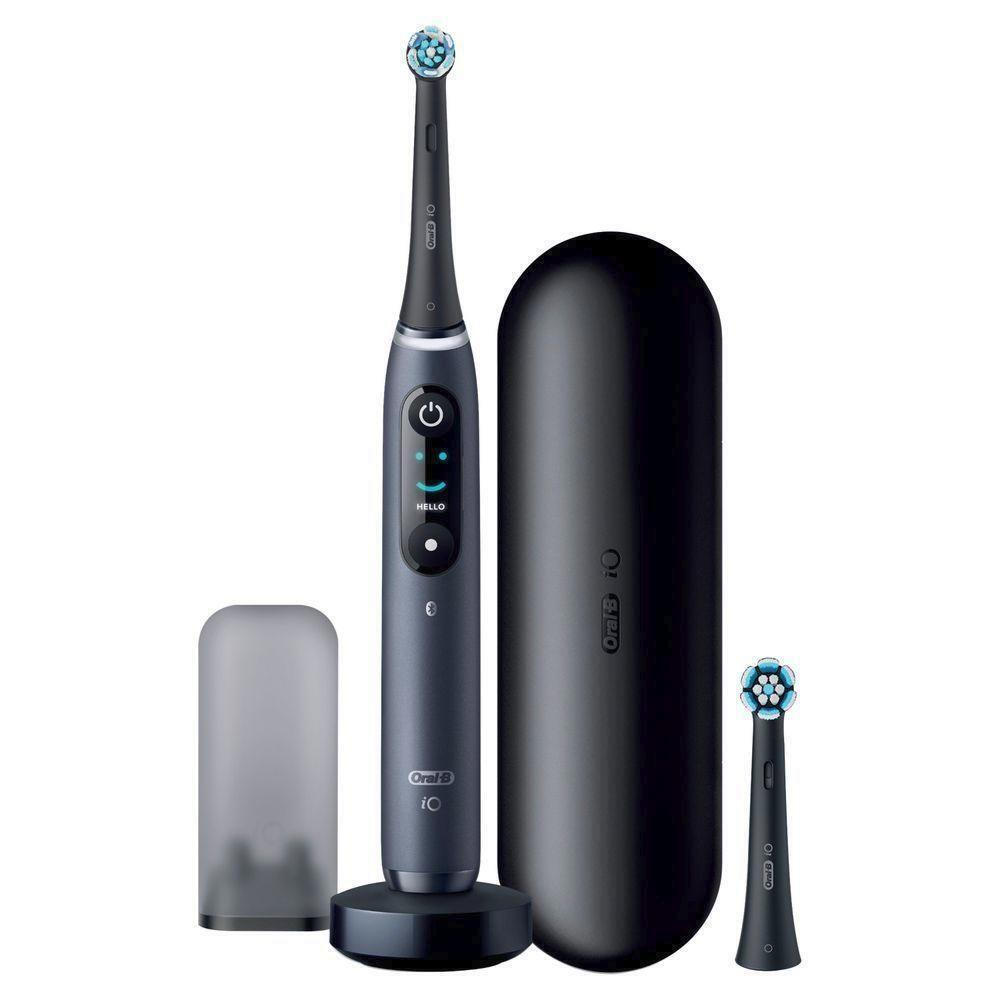 Oral-B iO Series 8N Ηλεκτρική Οδοντόβουρτσα με Χρονομετρητή, Αισθητήρα Πίεσης και Θήκη Ταξιδίου Black Onyx - Image 4