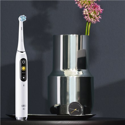 Oral-B iO Series 9 Ηλεκτρική Οδοντόβουρτσα με Αισθητήρα Πίεσης White - Image 12