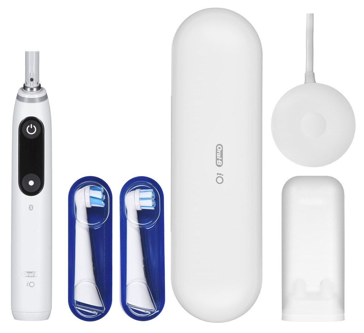 Oral-B iO Series 8N Ηλεκτρική Οδοντόβουρτσα με Χρονομετρητή, Αισθητήρα Πίεσης και Θήκη Ταξιδίου White Alabaster - Image 7