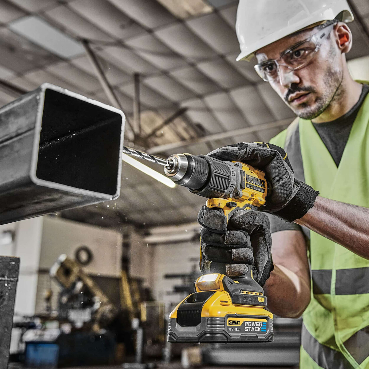 Dewalt DCK2026P2T Σετ Γωνιακός Τροχός & Κρουστικό Δραπανοκατσάβιδο Brushless 18V με 2 Μπαταρίες 5Ah και Θήκη - Image 4