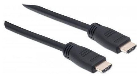 Manhattan Cable HDMI 2.0 Cable HDMI male - HDMI male 10m Μαύρο 353977 - Image 6