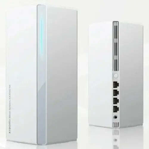 Xiaomi Mesh System AX3000 Access Point Wi‑Fi 6 Dual Band (2.4 & 5GHz) σε Διπλό Kit Λευκό - Image 2