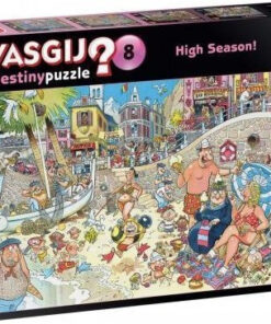 Alternative view of Jumbo Jumbo Wasgij Destiny 8 Hochsaison 1000 Κομμάτια Παζλ 81930