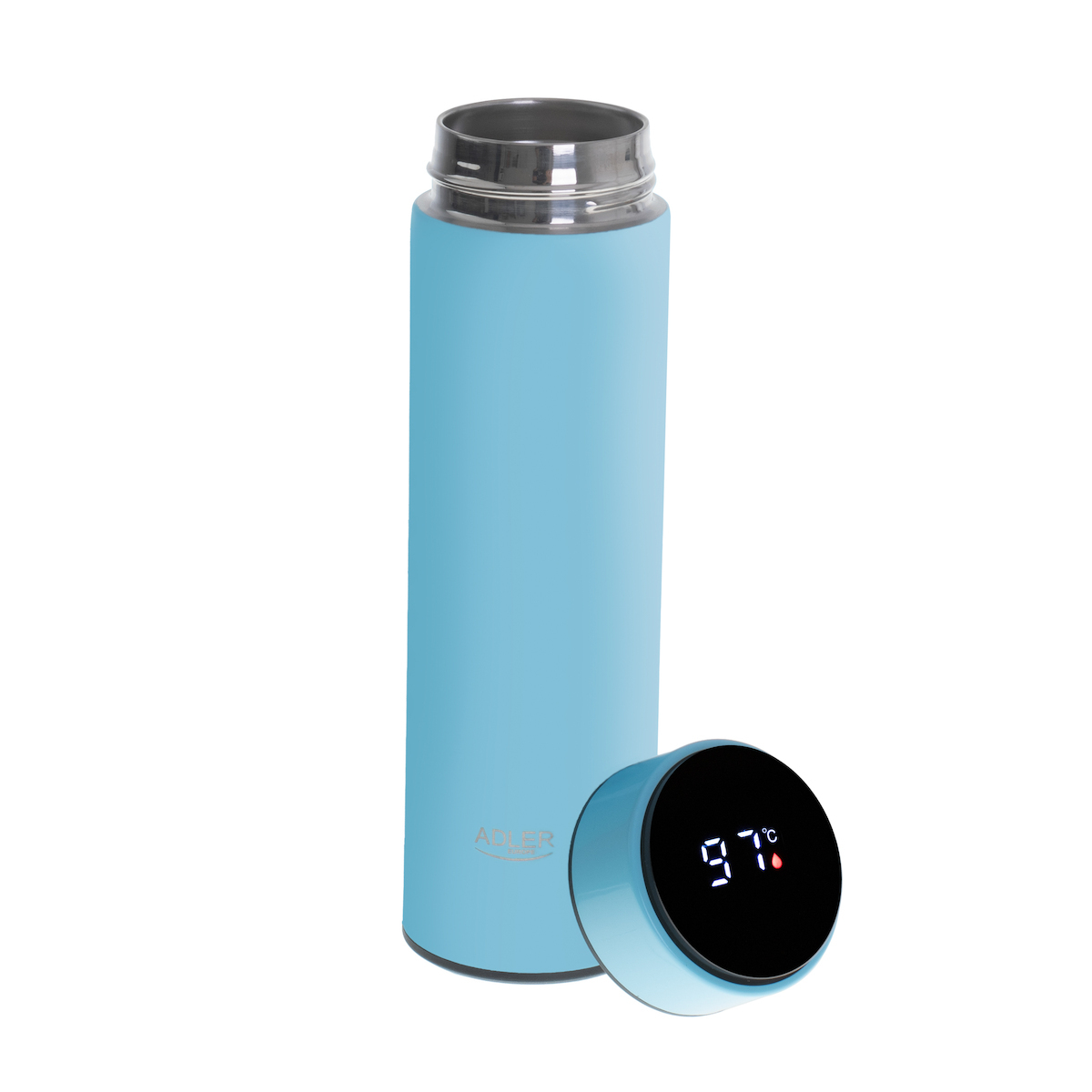 Adler Μπουκάλι Θερμός Ανοξείδωτο 470ml Μπλε S9147946 - Image 5