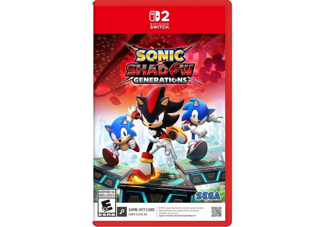 Sonic x Shadow Generations (Game-Key Card) Switch 2 Game