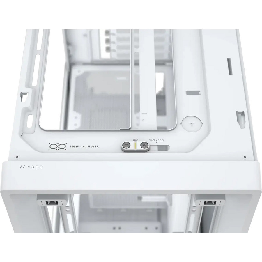 Corsair Frame 4000D RS Midi Tower Κουτί Υπολογιστή με Πλαϊνό Παράθυρο Λευκό - Image 8
