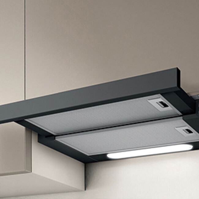 Elica Elite 14 Lux Bl/A/60 Συρόμενος Απορροφητήρας 60cm Grey-Inox - Image 2